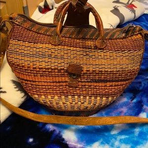 Knit purse bought from Africa